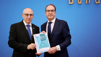 Bundesinnenminister Alexander Dobrindt stellt in der Bundespressekonferenz den Verfassungsschutzbericht 2025 vor am Dienstag, Juni. 30, 2026 .
